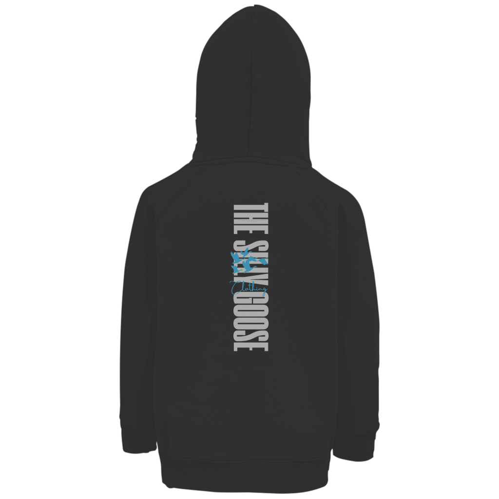 The Silly Goose Backprint - Bio Kids Hoodie