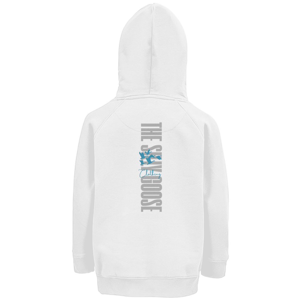 The Silly Goose Backprint - Bio Kids Hoodie