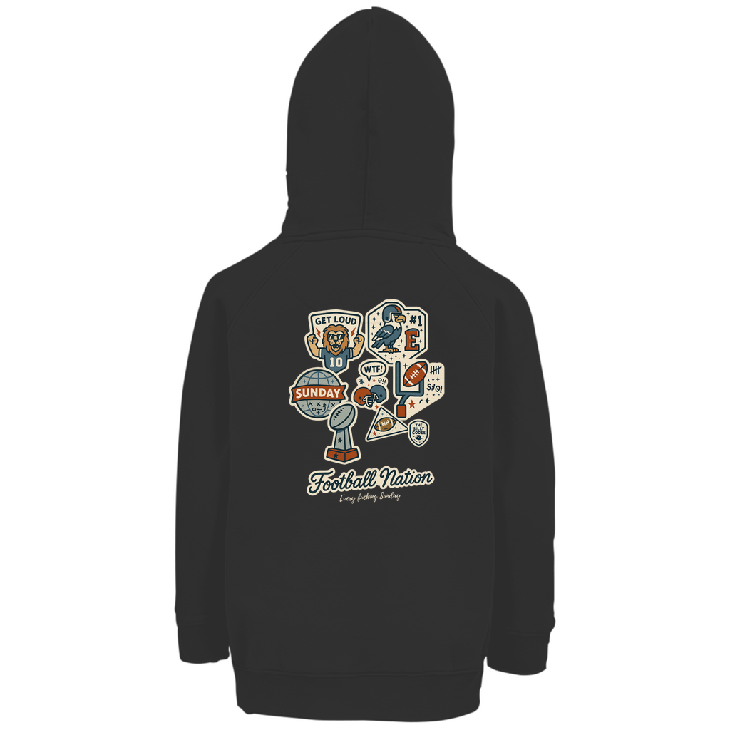 Every Fucking Sunday - Bio Kids Hoodie