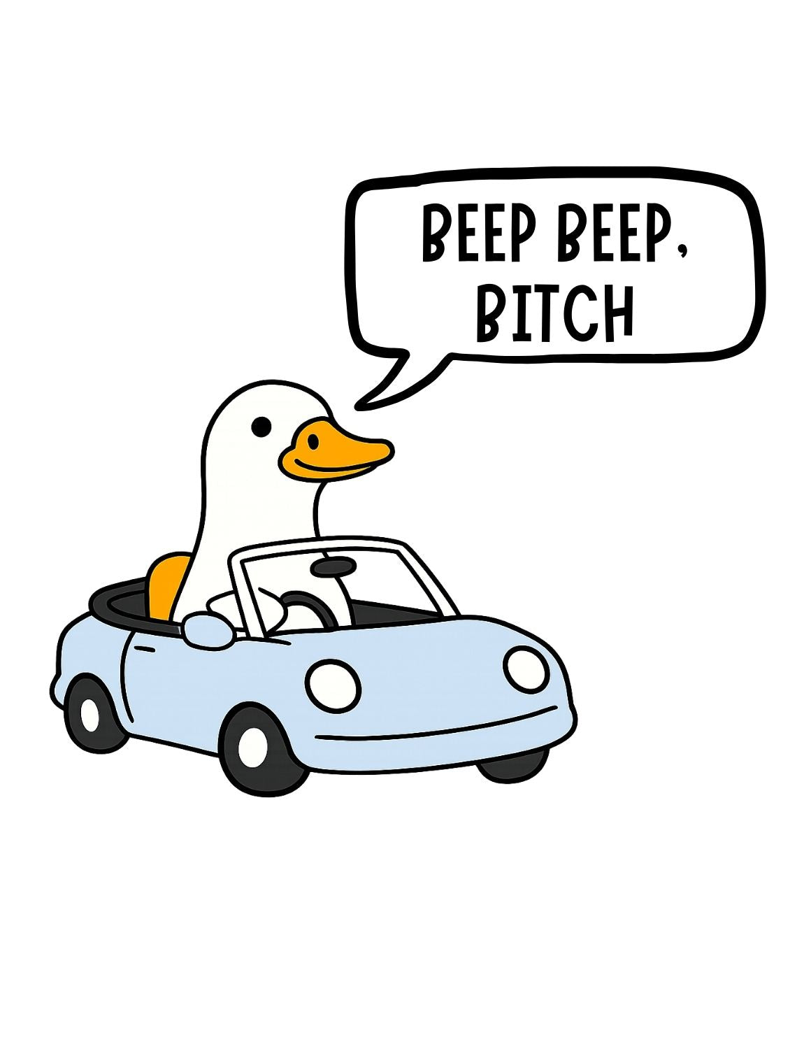 Beep Beep - Bio Ladies T-Shirt