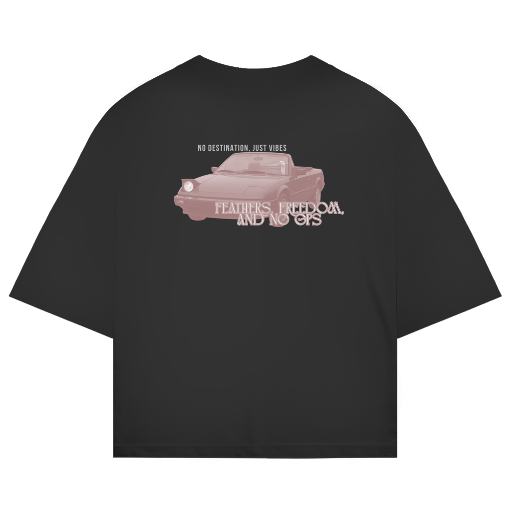 Feathers & Freedom - Bio Oversize T-Shirt
