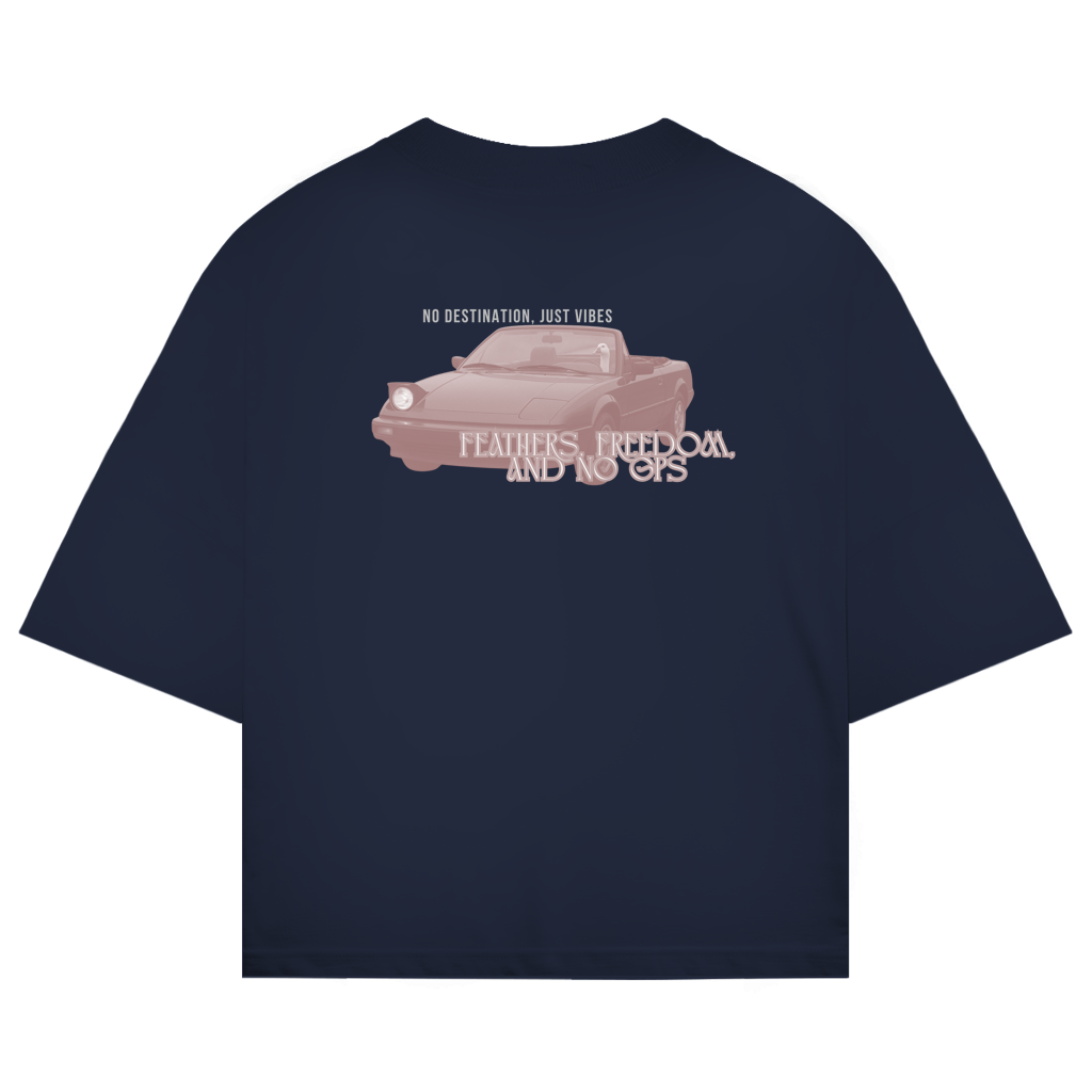 Feathers & Freedom - Bio Oversize T-Shirt