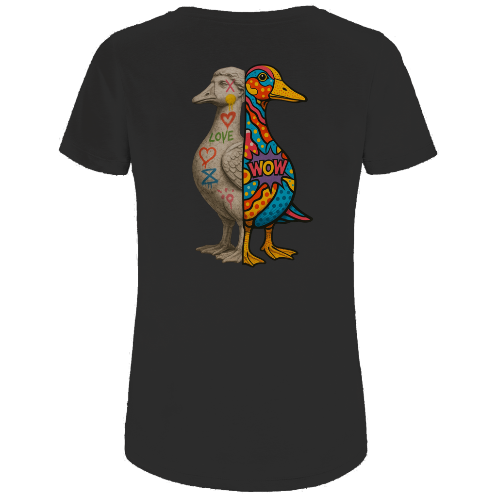 Duality of a Goose - Bio Ladies T-Shirt
