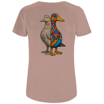 Duality of a Goose - Bio Ladies T-Shirt