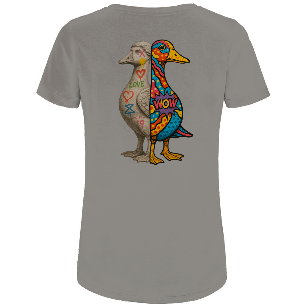 Duality of a Goose - Bio Ladies T-Shirt