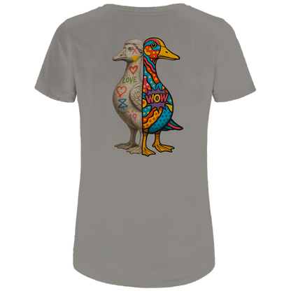 Duality of a Goose - Bio Ladies T-Shirt
