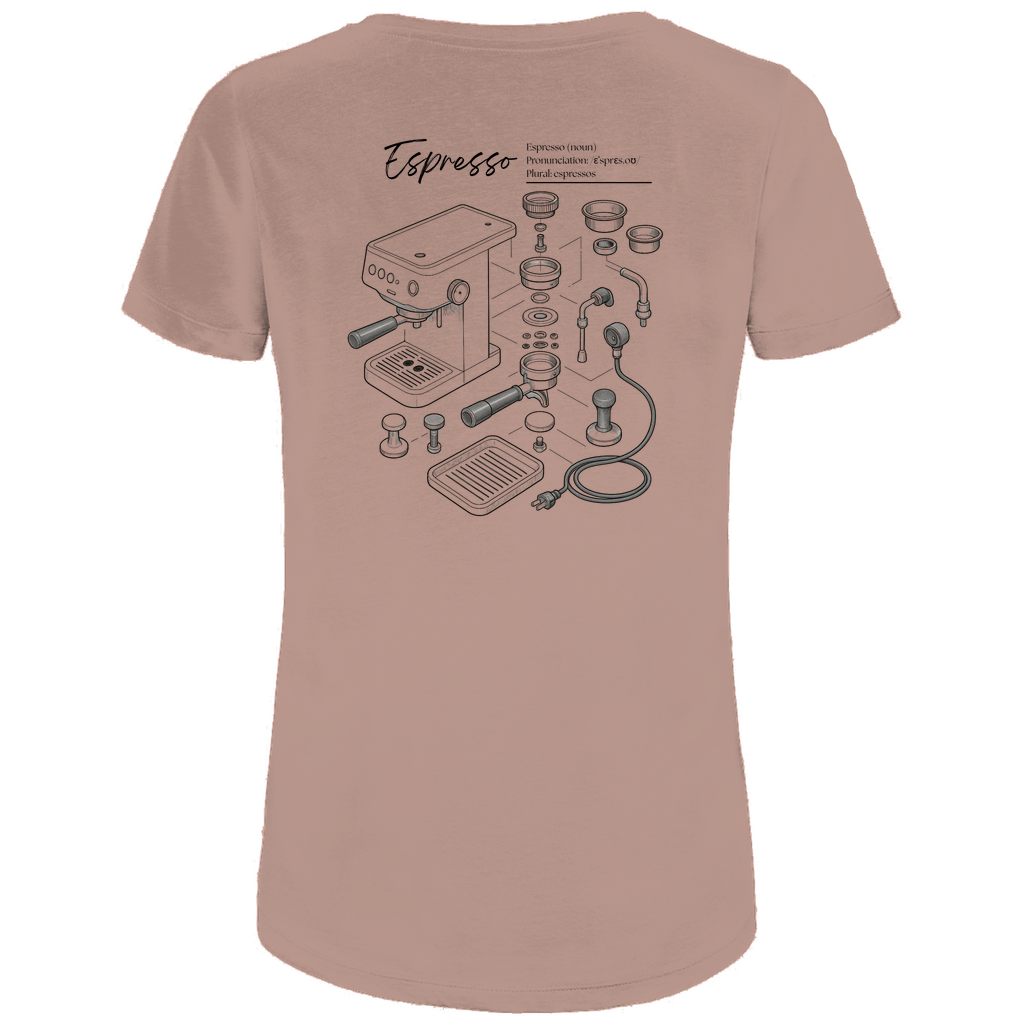 Espresso - Bio Ladies T-Shirt